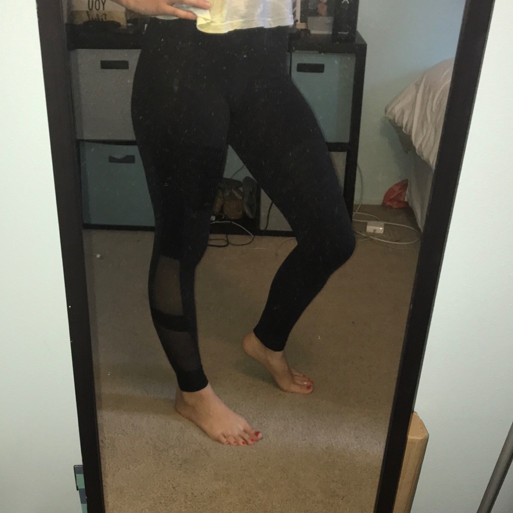 Athleta Mesh Leggings